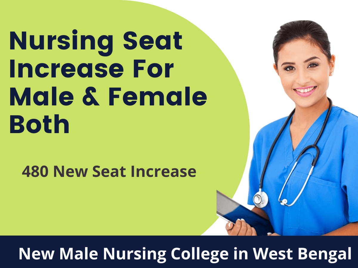 GNM Nursing Seat Increased in West Bengal | B.Sc Nursing Seat Increased | New Nursing College in 2021 - Post Image